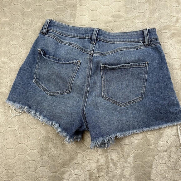 Sincerely Jules Denim Cut Off Frayed Shorts - 9/29 Sizing - See Pics - Picture 8 of 10